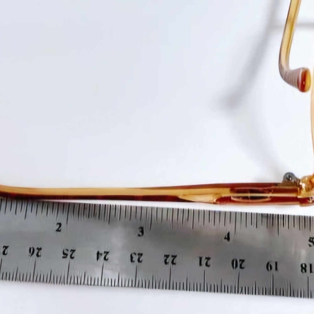 Christian Dior Optyl vintage 80's Frame RARE Amber made in Germany. - Picture 8 of 10